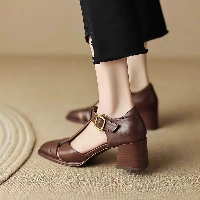 Madeline Block Heels