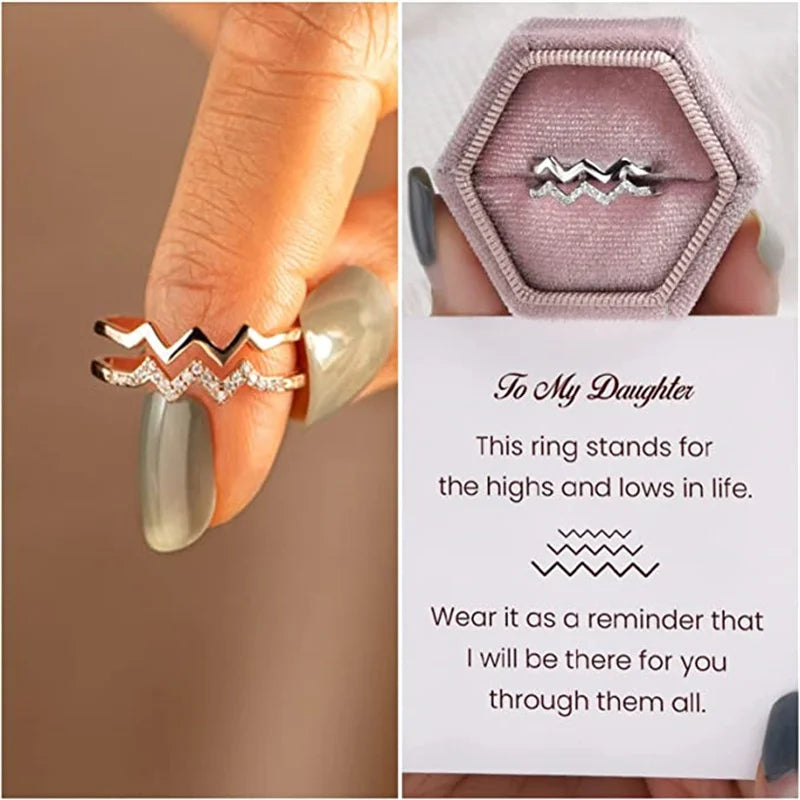 Elysia™ | Highs and Lows Ring