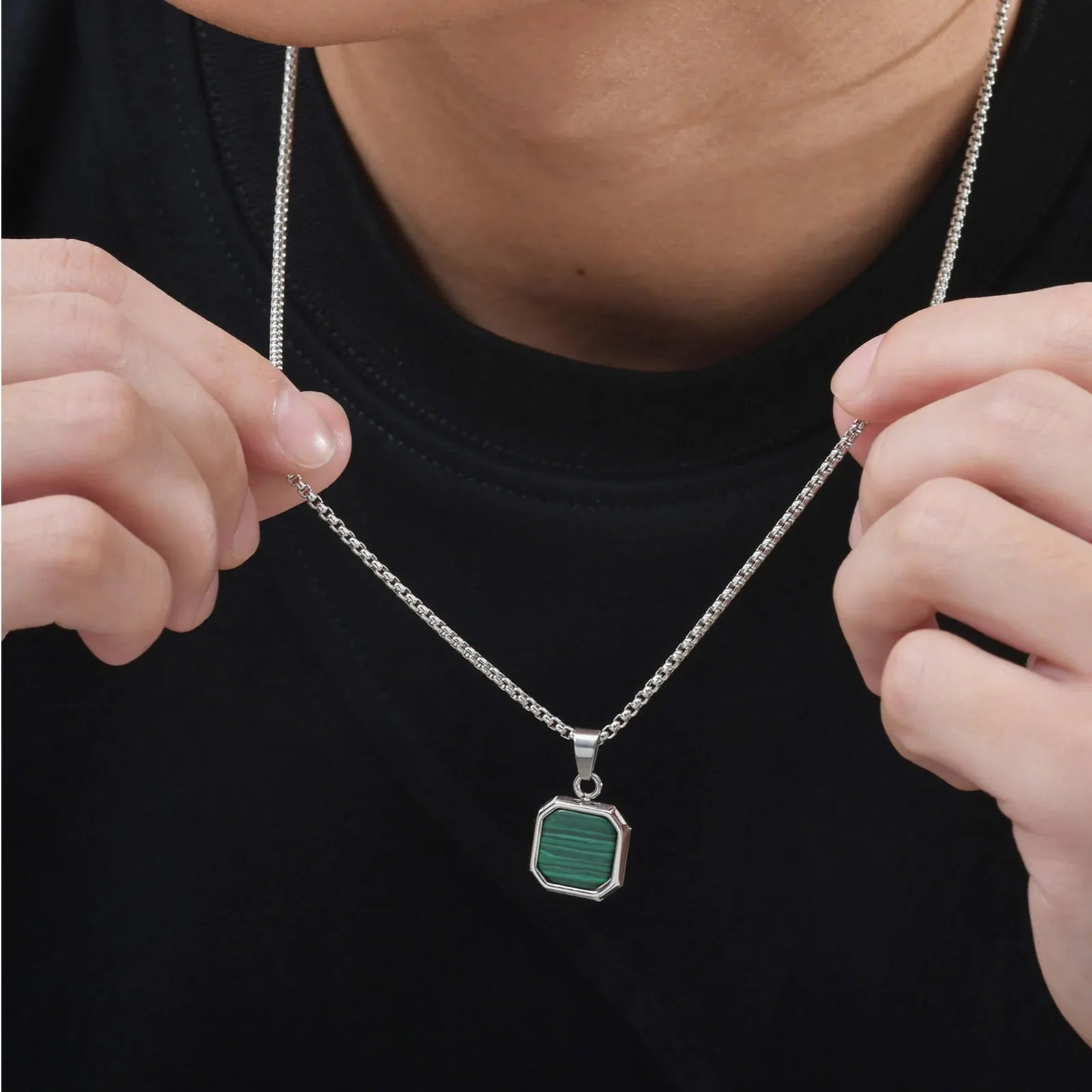 Elias Watermelon Pendant Necklace