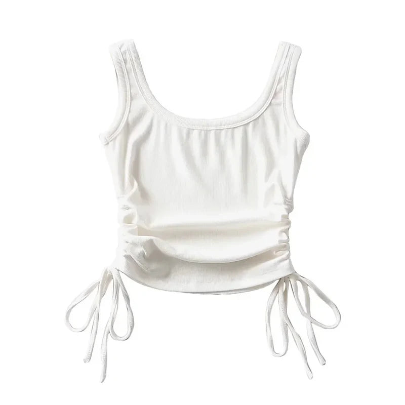 Aria Drawstring Tank