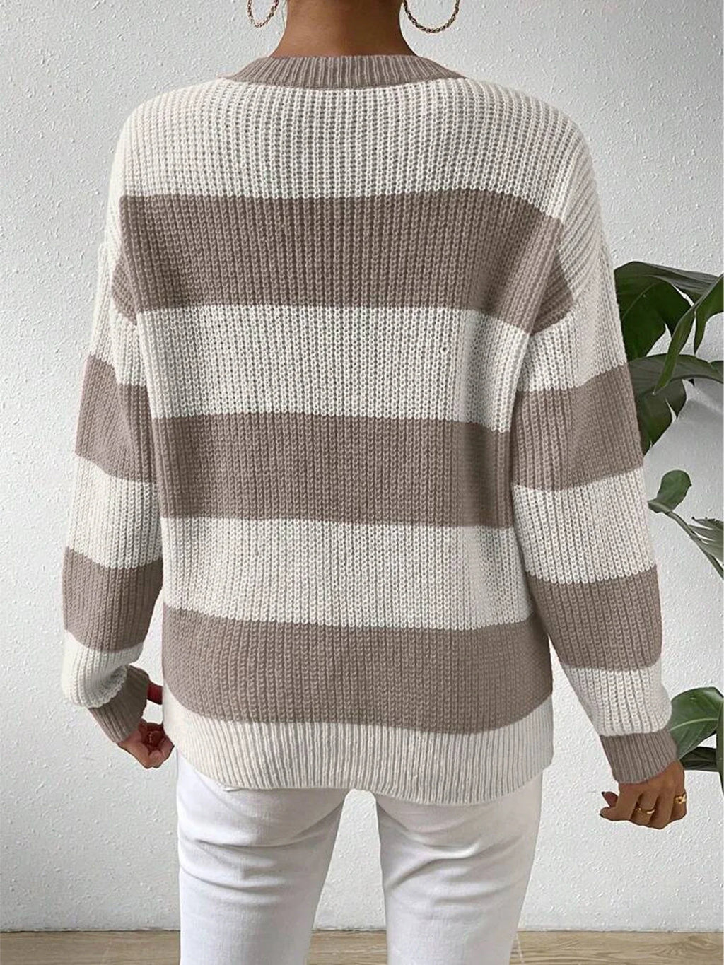 Sophie Striped Knit Sweater