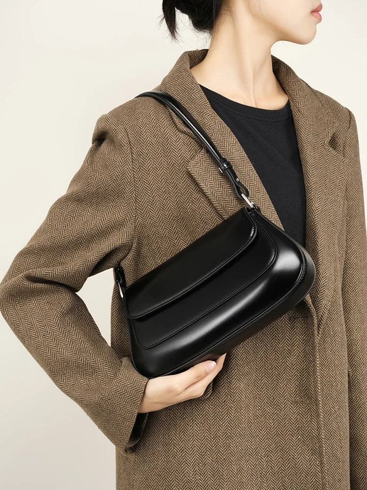 Mara Leather Saddle Bag