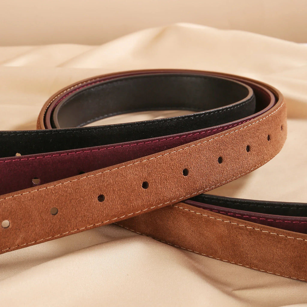 Sienna Suede Leather Belt