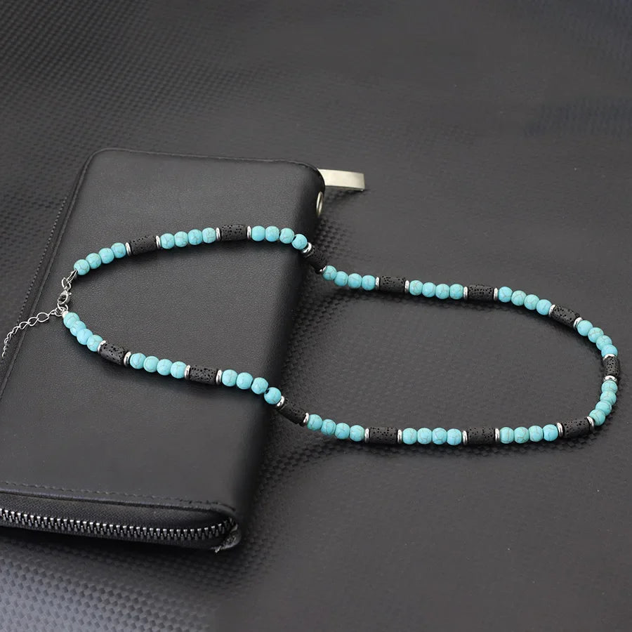 Orion Stone Bead Necklace