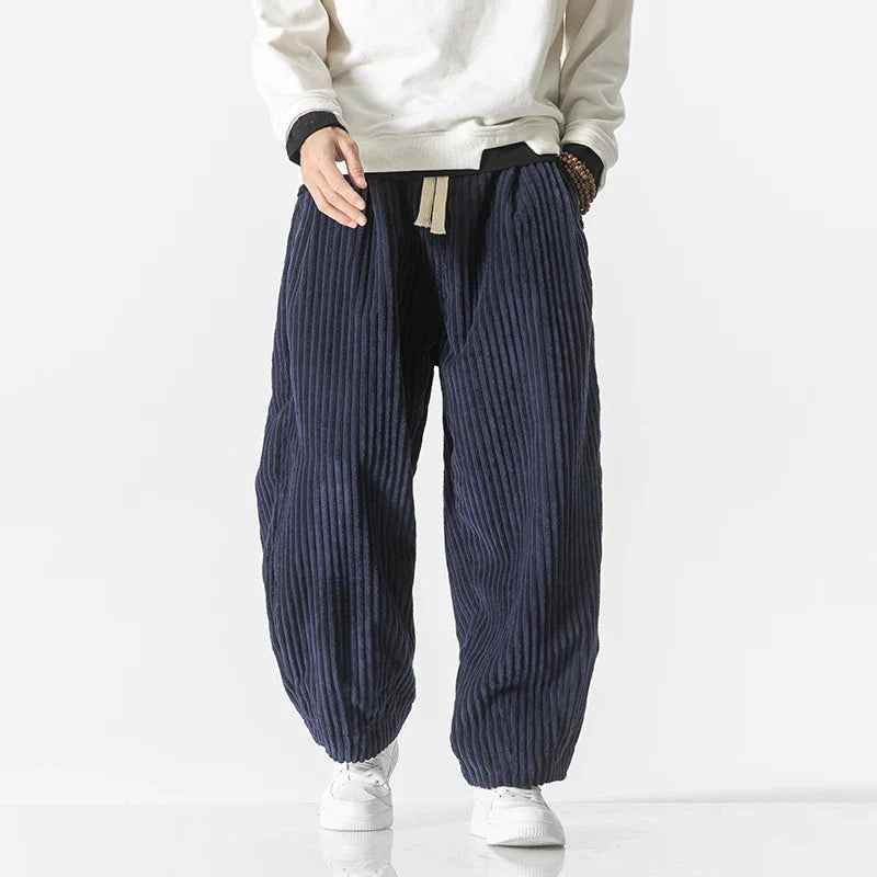Relaxed Fit Corduroy Pants