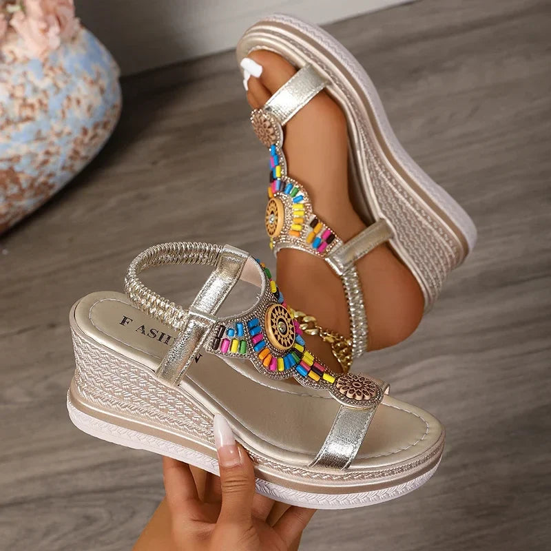 Luna Boho Wedges