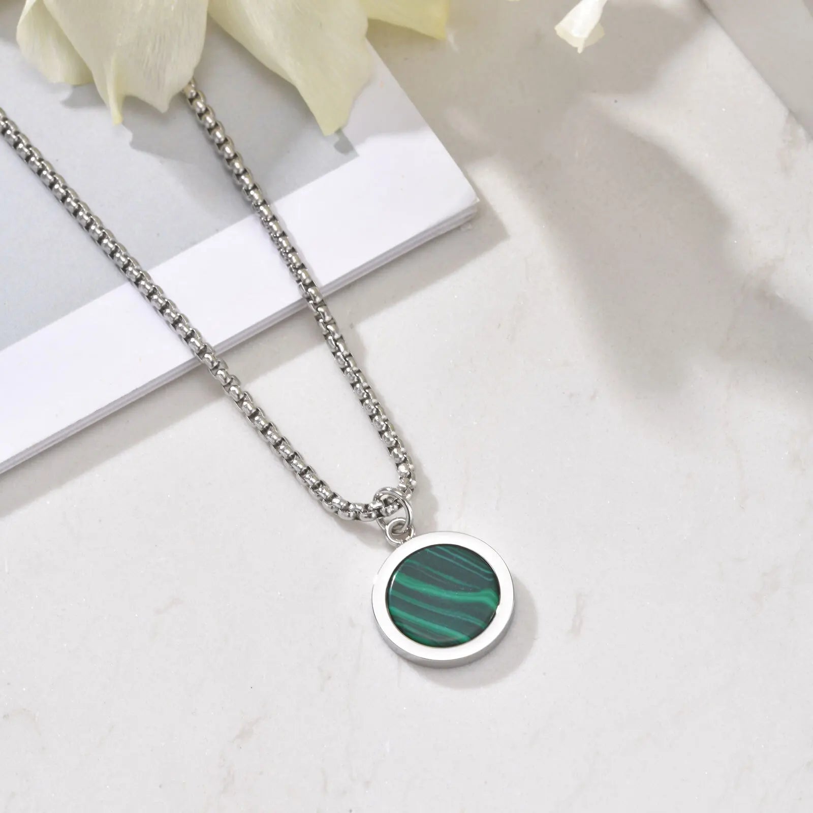 Elias Watermelon Pendant Necklace