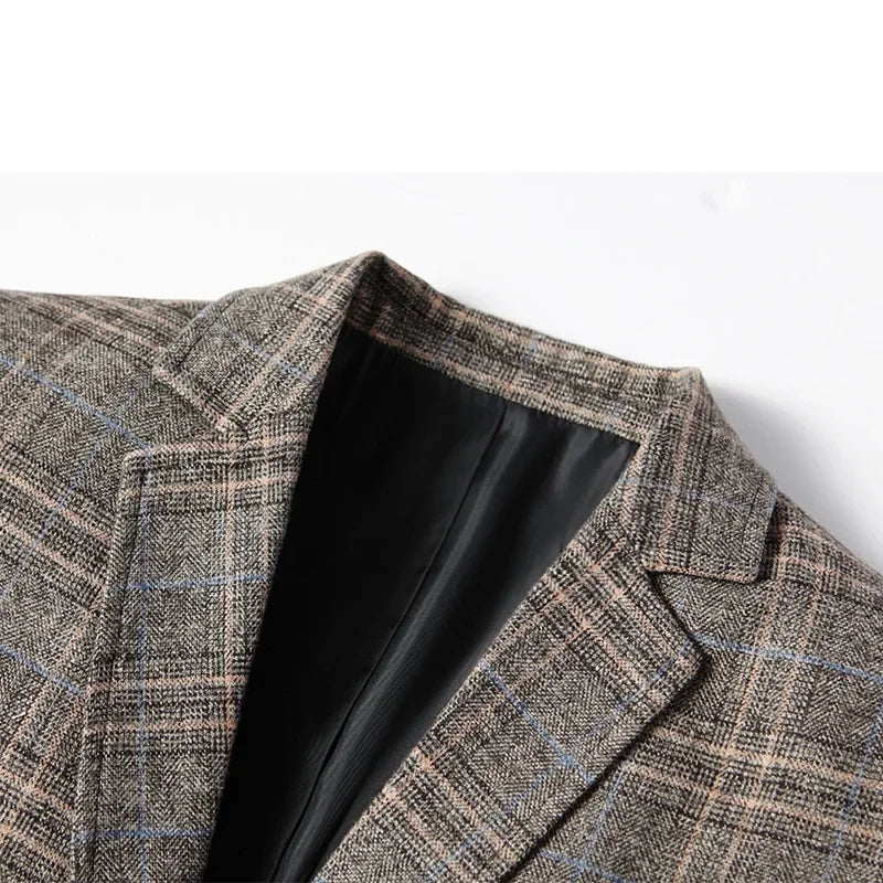 Preston Plaid Blazer