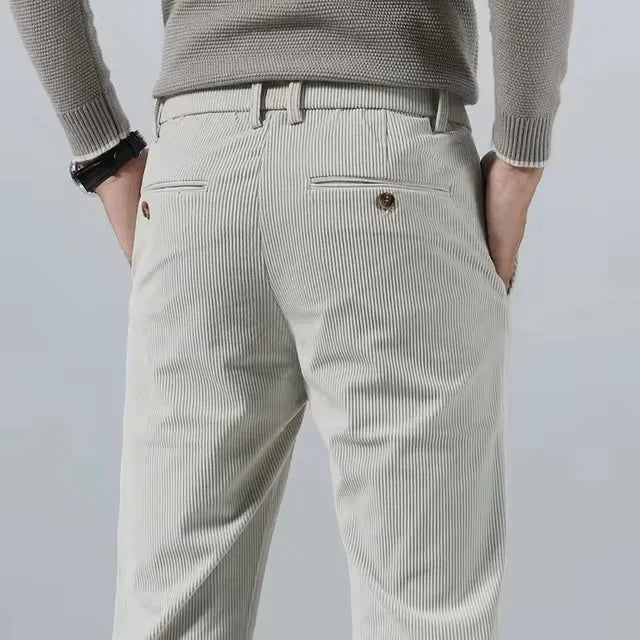 Slim Fit Corduroy Pants