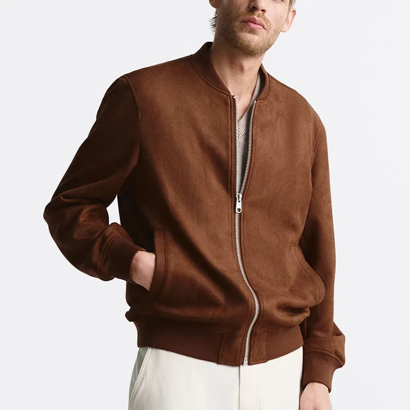 Felix Suede Bomber