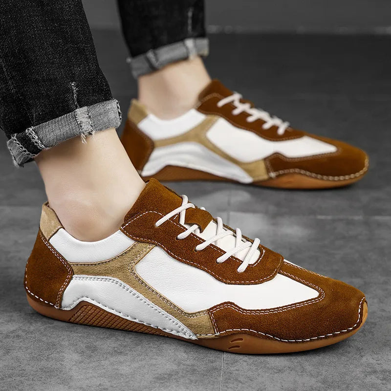 Suede Gum Sneakers