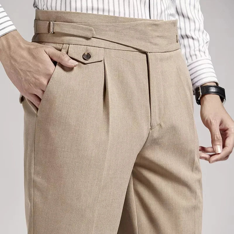 Old Money Pleated Trousers