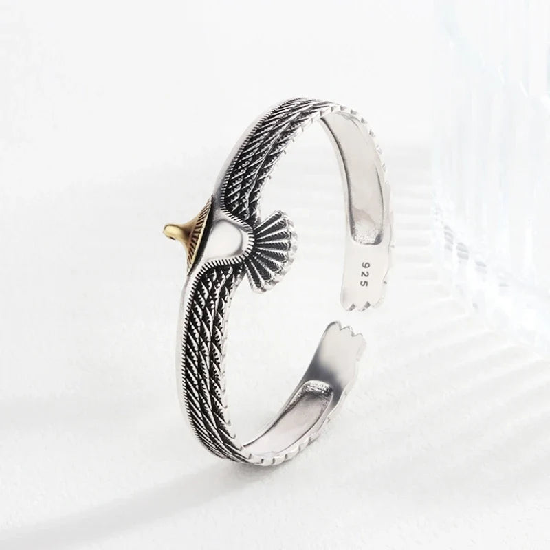 Eira Feather Silver Bracelet