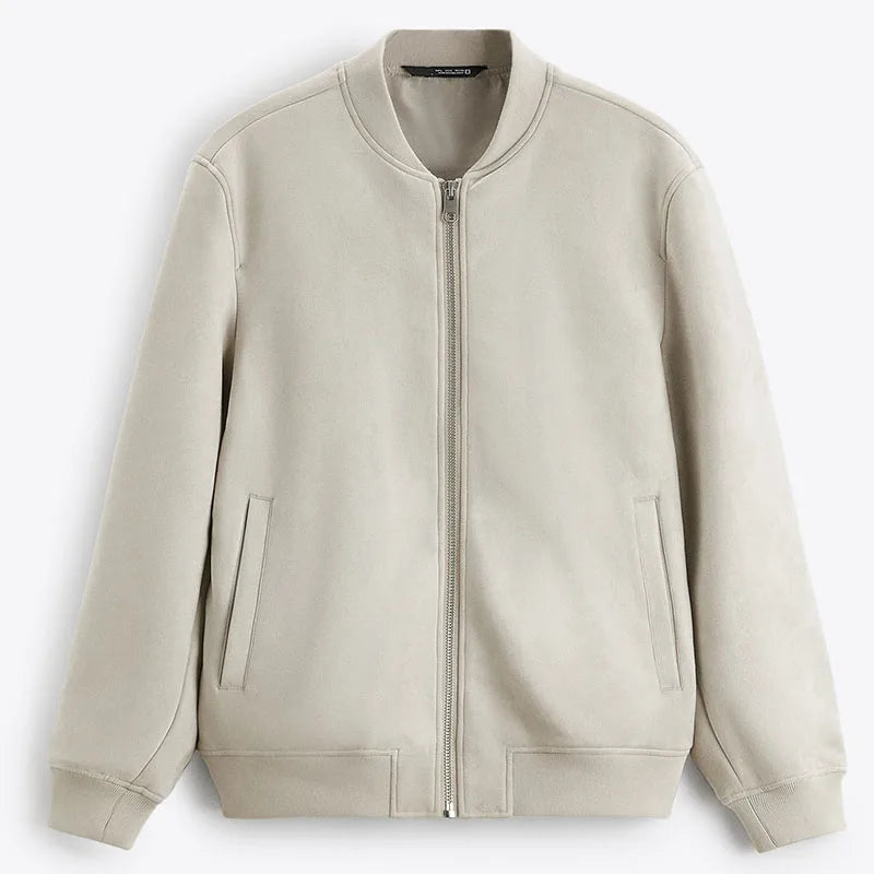 Felix Suede Bomber