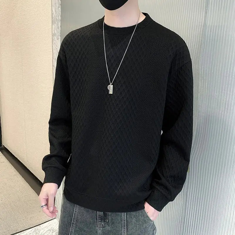 Waffle-Knit Sweater