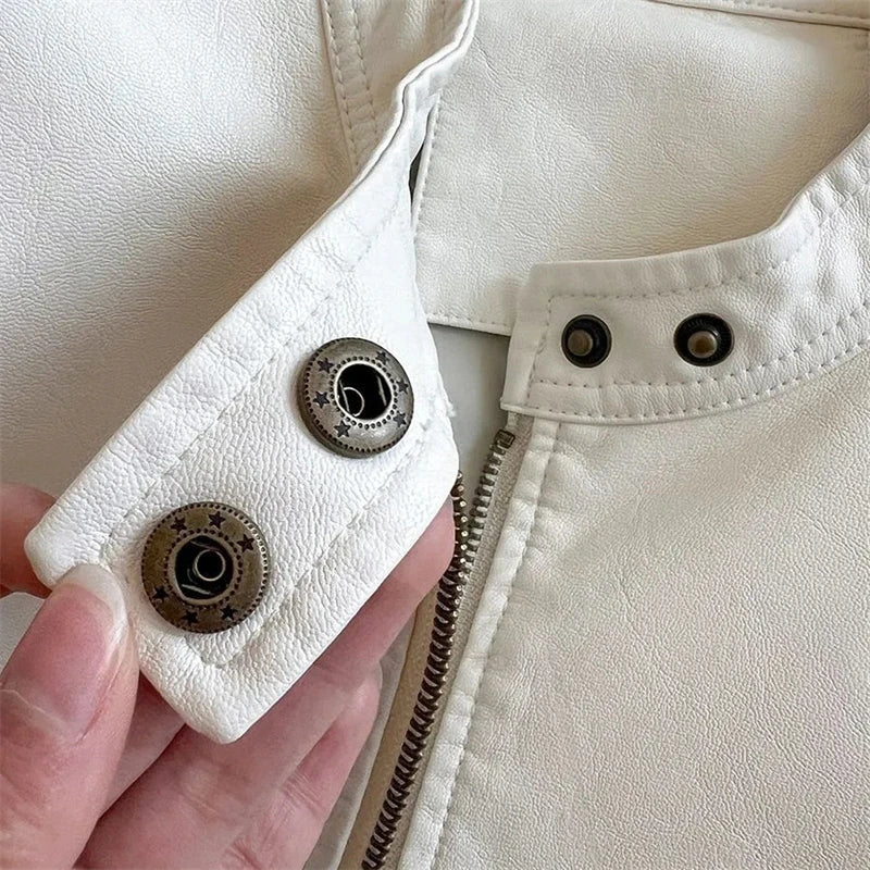 Livia Short Leather Jacket