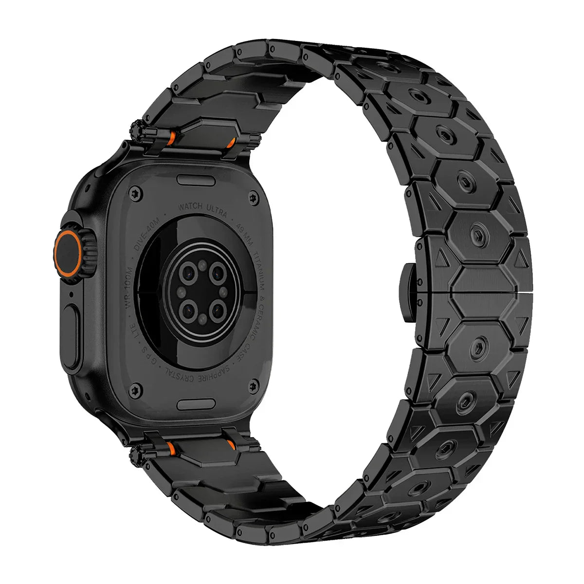 Sleek Titanium Apple Strap