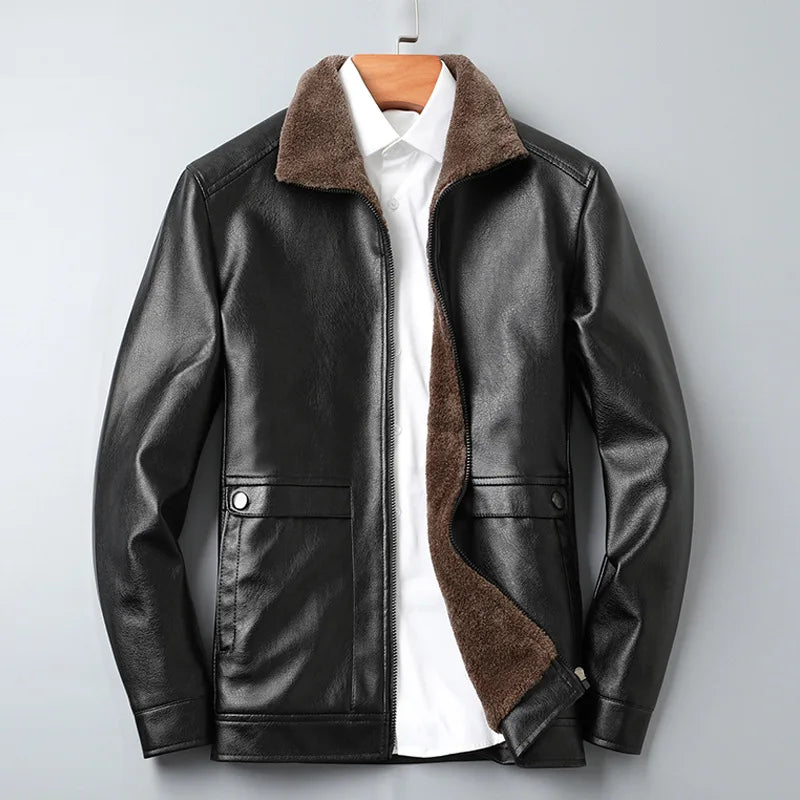 Foster™ | Classic Leather Jacket