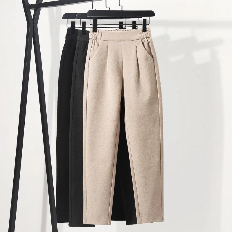 Mara Woolen Tapered Pants