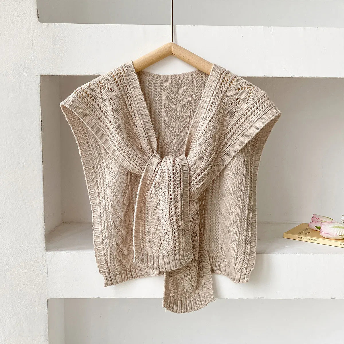 Hana Knit Shoulder Shawl