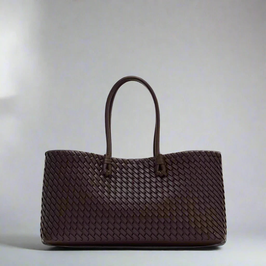 Selena™ Woven Leather Bag