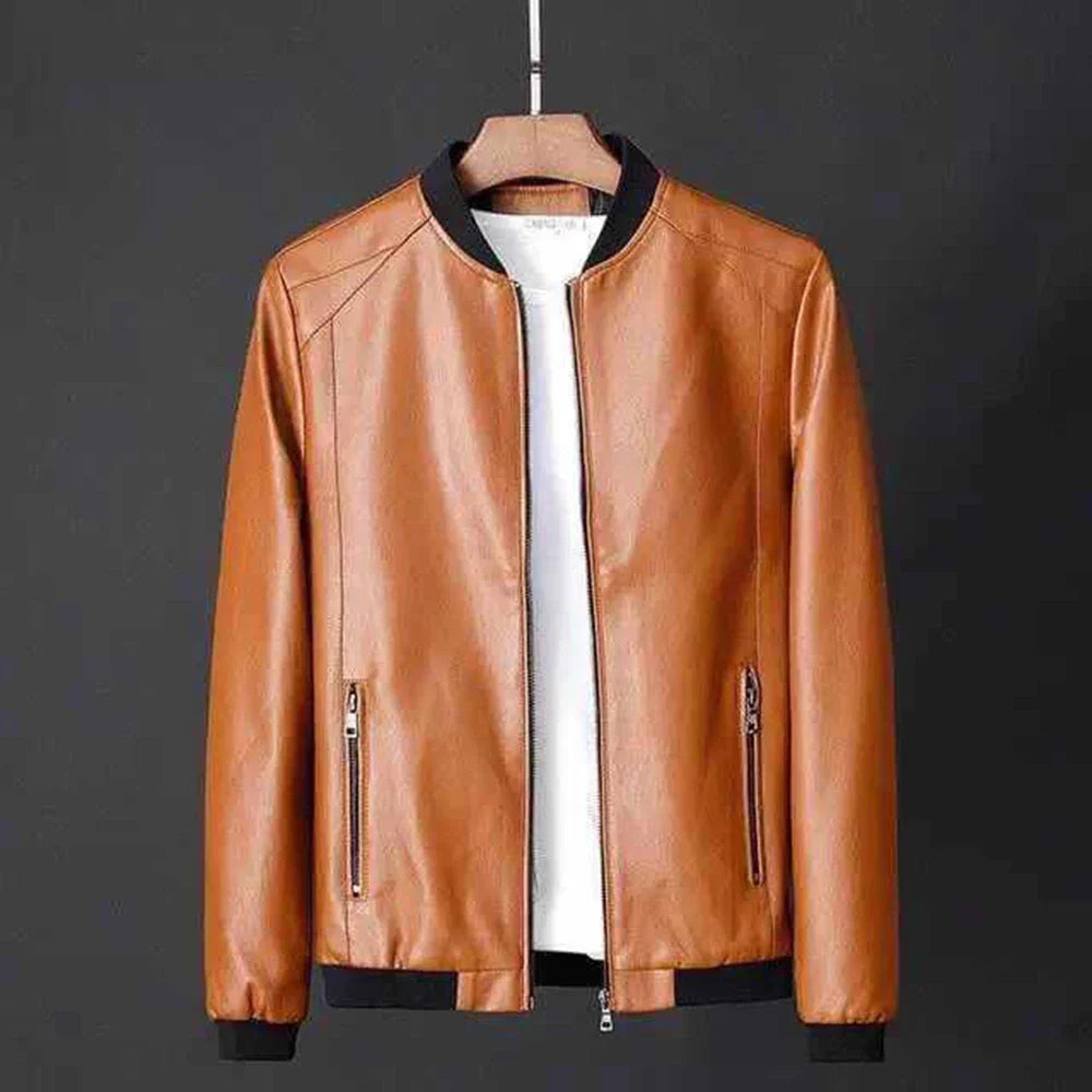 Leon Korean Leather Jacket