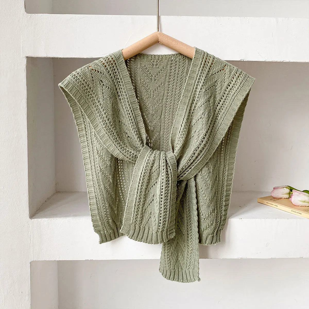 Hana Knit Shoulder Shawl