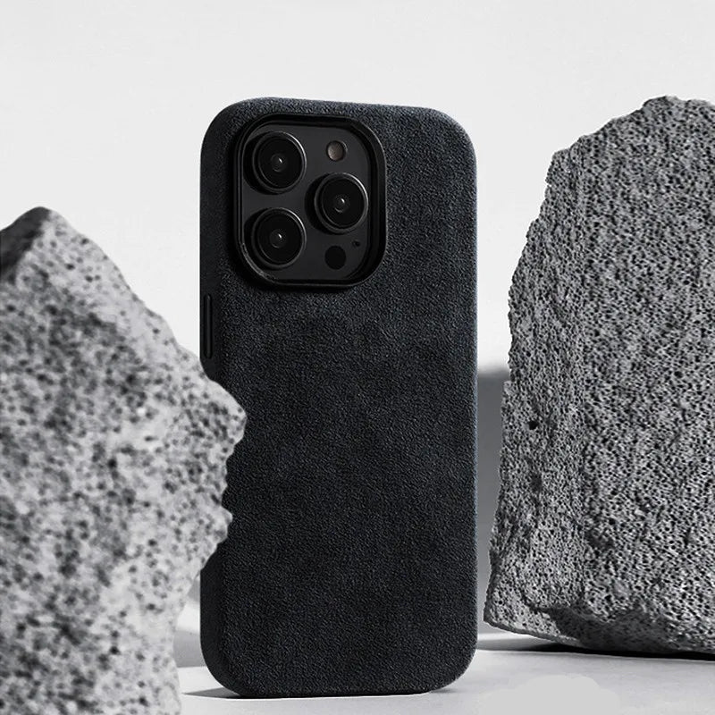 Solace Suede Magnetic Case