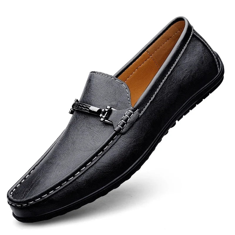 Valentino Leather Loafers