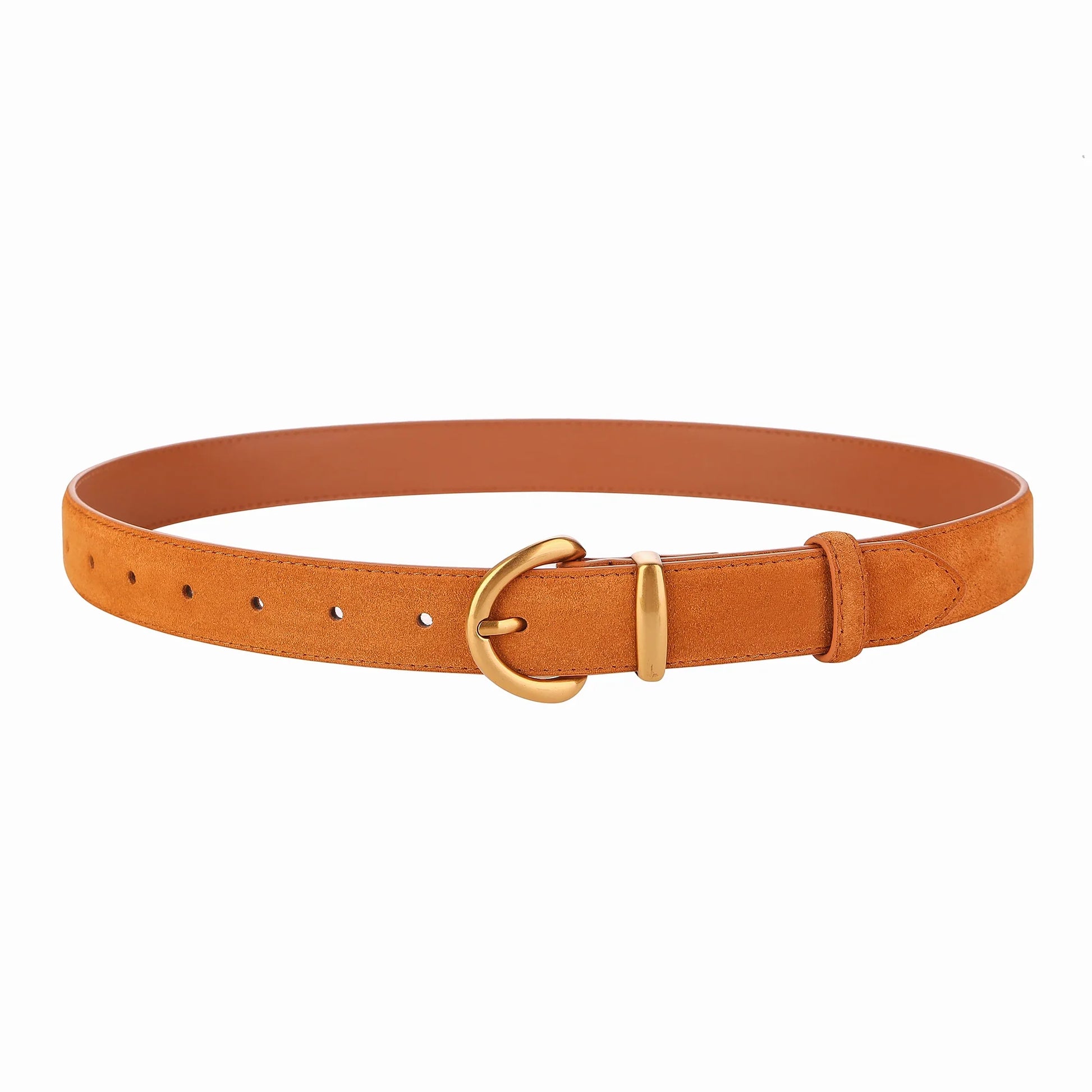 Sienna Suede Leather Belt