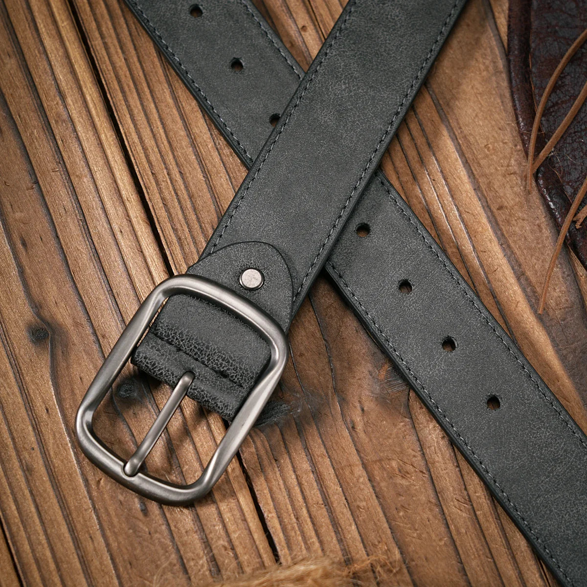 Mason Vintage Leather Belt