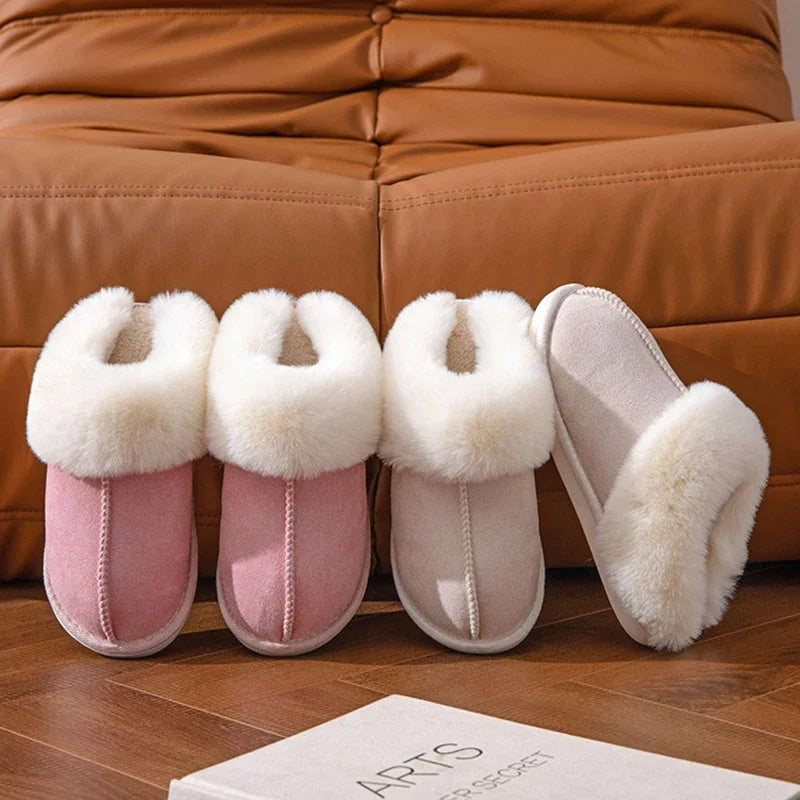 Mila Faux Fur Slippers