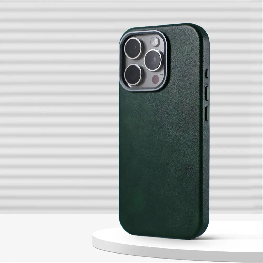 Verona Retro MagSafe Leather Case