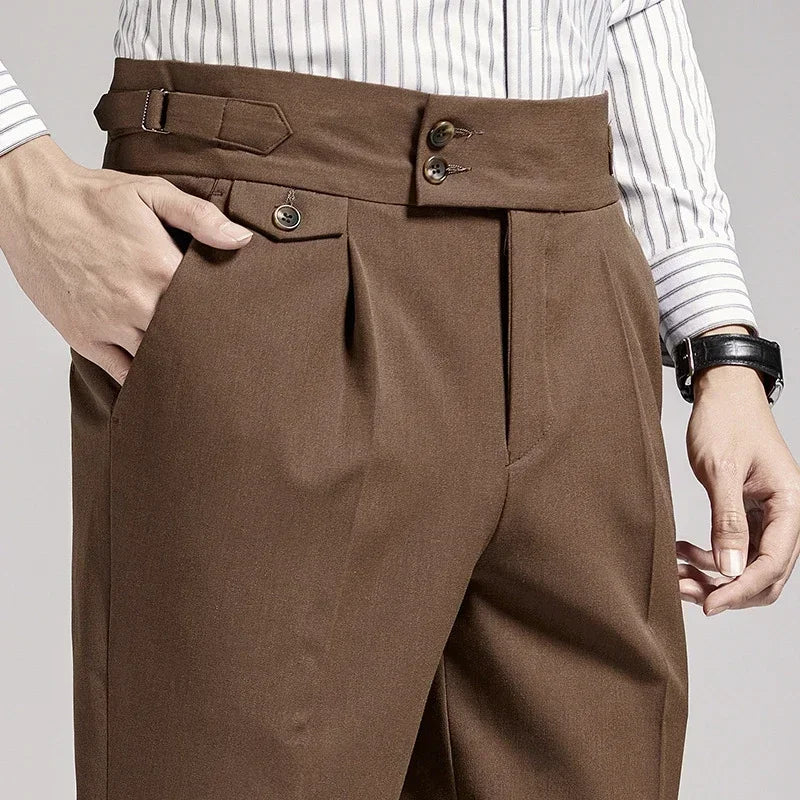 Old Money Pleated Trousers
