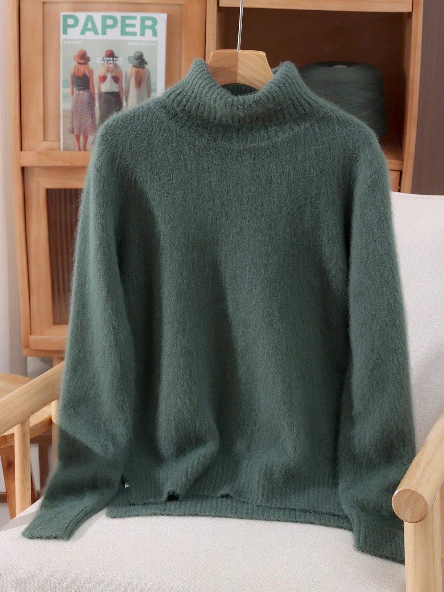 Amara Mink Cashmere Pullover