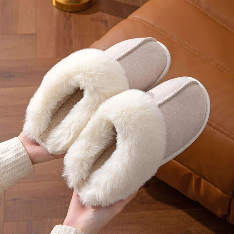 Mila Faux Fur Slippers