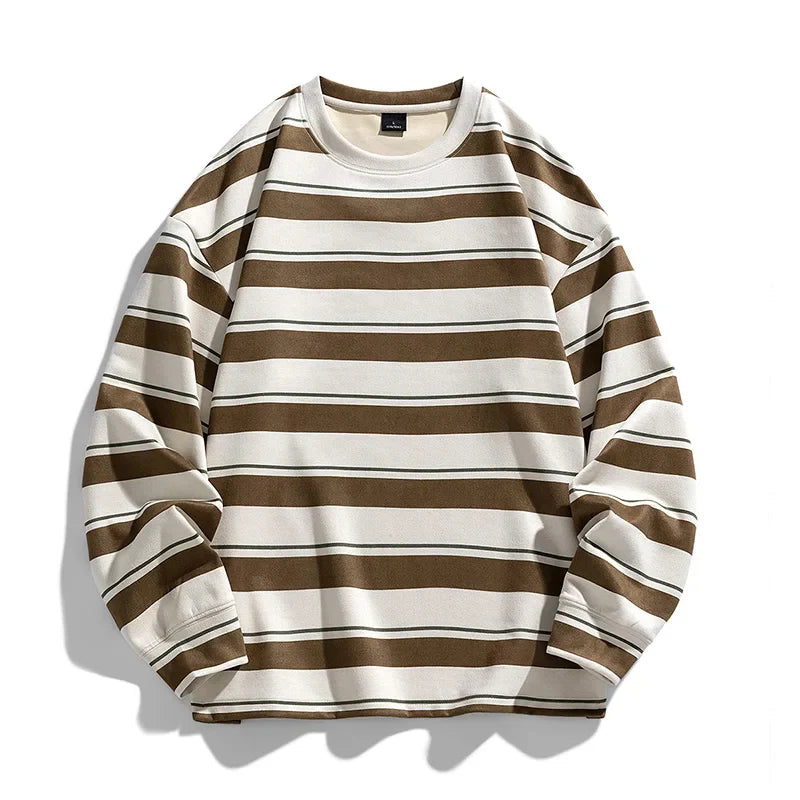 Vintage Striped Sweatshirt