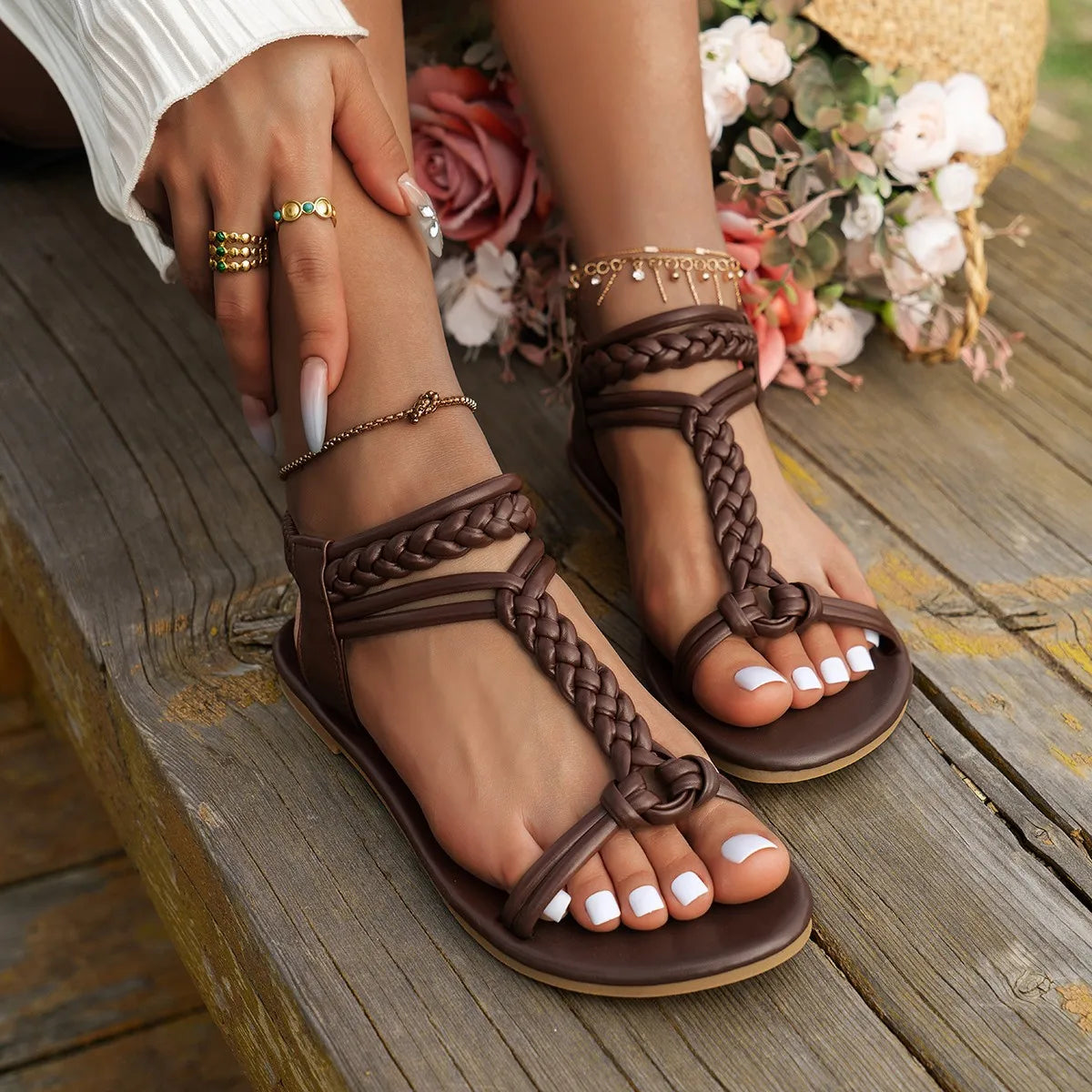 Aurelia Boho Sandals