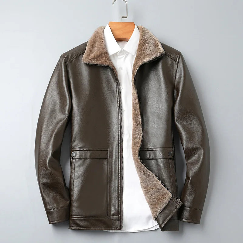 Foster™ | Classic Leather Jacket
