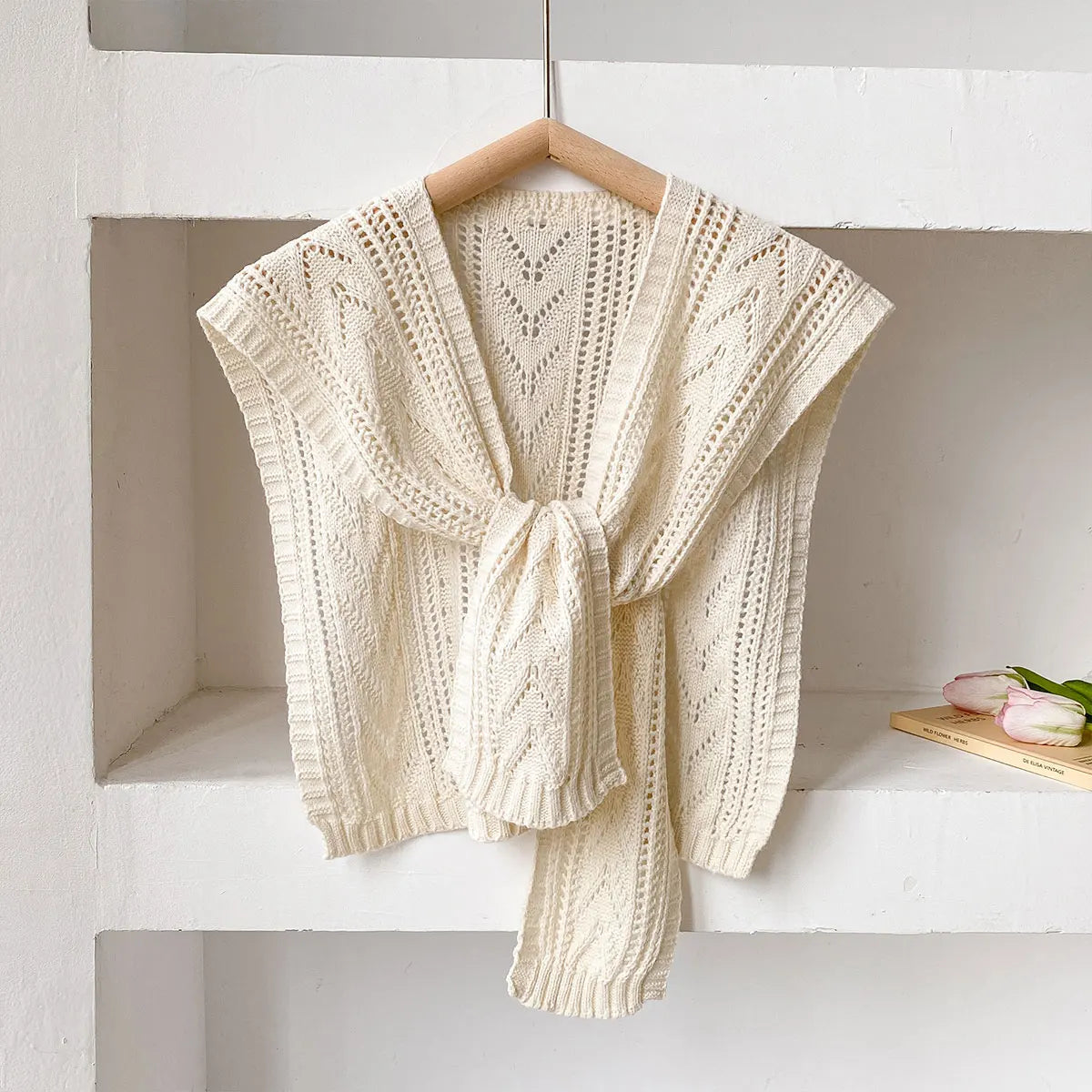 Hana Knit Shoulder Shawl