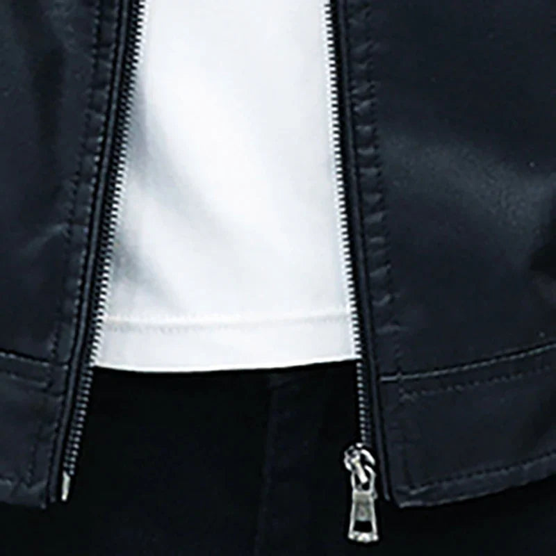 Damon Leather Street Jacket