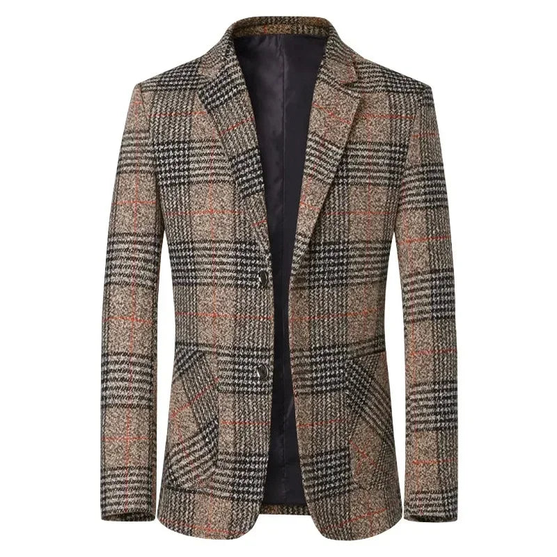 Saville Plaid Blazer