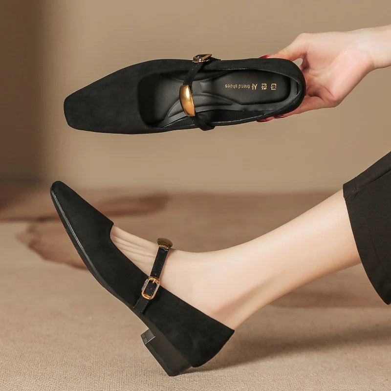 Vienna Mary Jane Flats