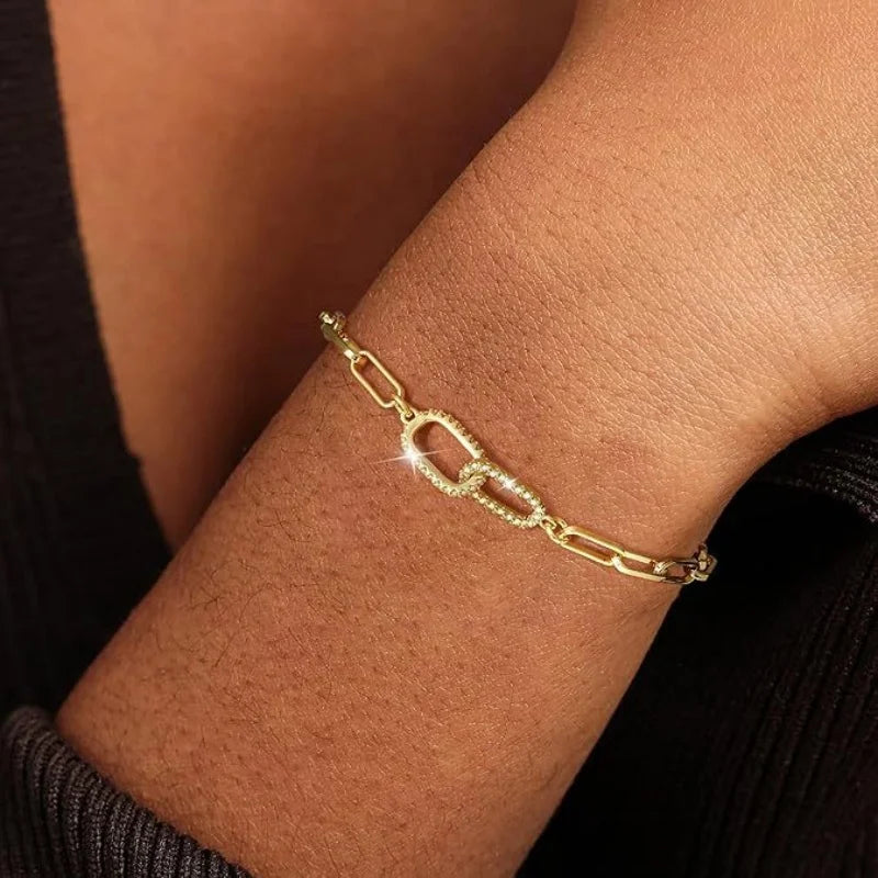 Ines Paperclip Chain Bracelet