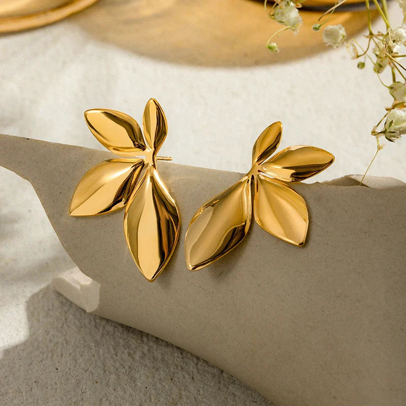 Liora Leaf Earrings
