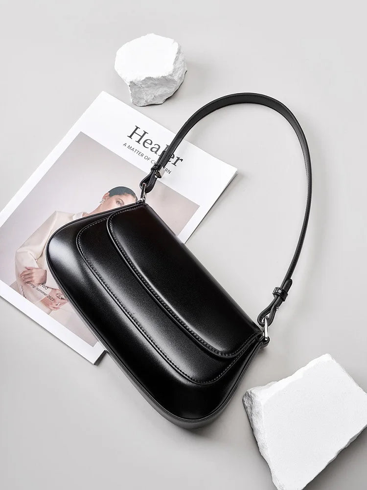 Mara Leather Saddle Bag