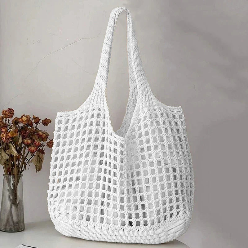 Lina Crochet Beach Bag