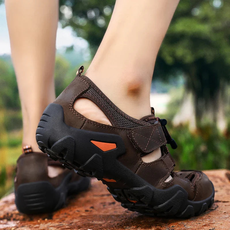 Montevi™ Genuine Leather Sandals