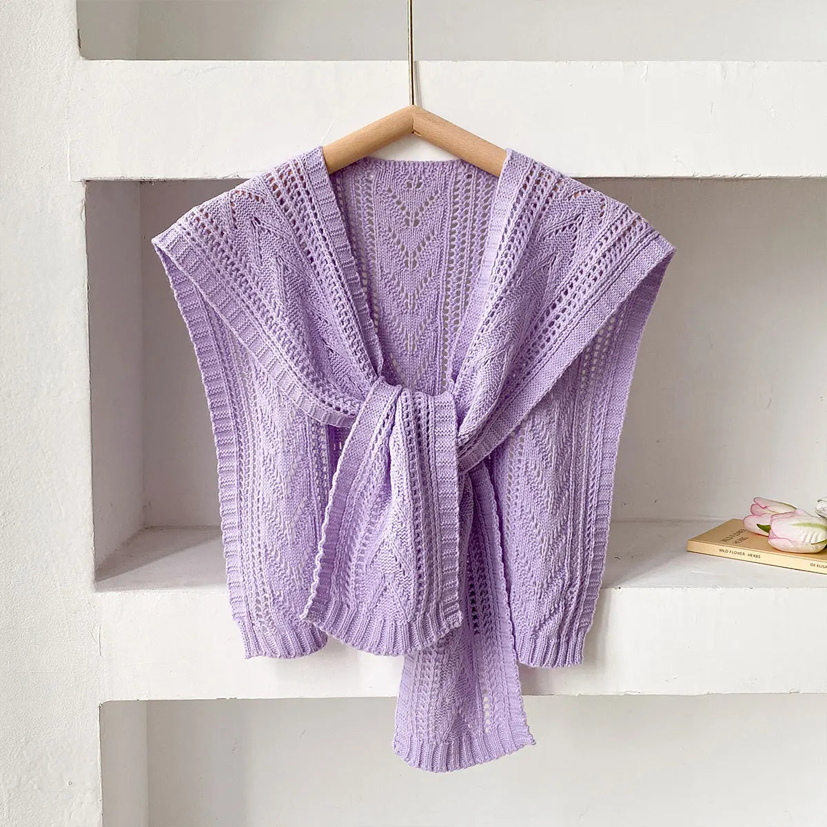 Hana Knit Shoulder Shawl