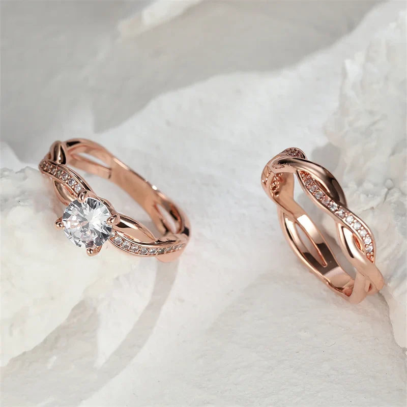 Celeste Zircon Bridal Set